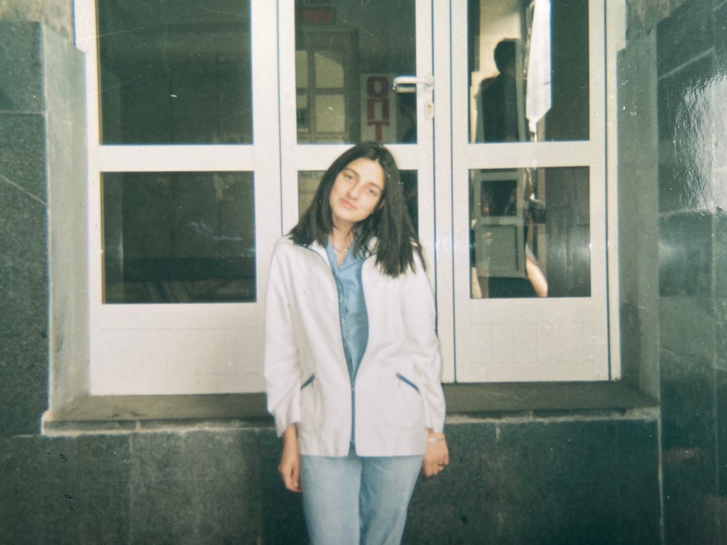 15 year old baby Nari in Yerevan